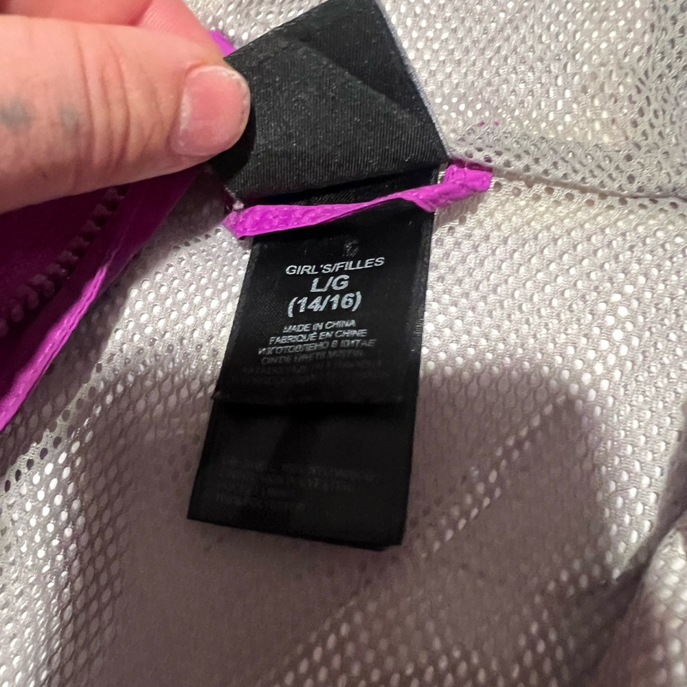 Girls The north Face jacket Large - Picture 3 of 4